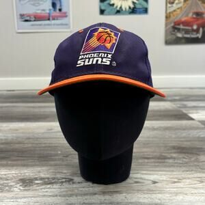 Vintage NBA Phoenix Suns Young An Hat Purple Mens OS Snapback Basketball Hat Cap